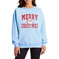 thumbnail image 5 of Edvintorg Sweatshirts for Women Trendy Christmas Printed Loose Casual Lightweight Sweatshirt Fashion Long Sleeve Pullover Tops, 5 of 5