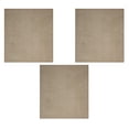 thumbnail image 1 of Furnish My Place Abstract Contemporary Geometrical Honeycomb Textured Modern Plush Two Tone High Low Pattern Rug, Home Door Mat, Made in USA - Valid Brown, 2' x 2' Square - Set of 3, 1 of 5