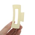 thumbnail image 5 of Unique Bargains 1 Pc Rectangle Hair Clips Hairdo Clip for Home White, 5 of 5