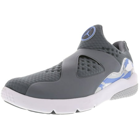 gray and white basketball shoes