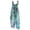 #02Light Blue, variant on Summer Plus Size Floral Boho Bib Cotton Linen Overalls for Women 2026 Hippie Jumpsuit Print Rompers Blue 3XL