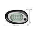 thumbnail image 2 of unbranded Pedometer Clip on Negro Con Pantalla Grande Para Caminata Y Actividad Física, 2 of 6