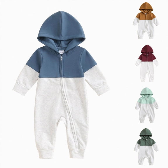 6-12 Months Newborn Preemie Boys Girls Underwear Pajamas Rompers Baby Boys Girls Bodysuits Baby Hooded Jumpsuit Brown Rompers Baby Gift