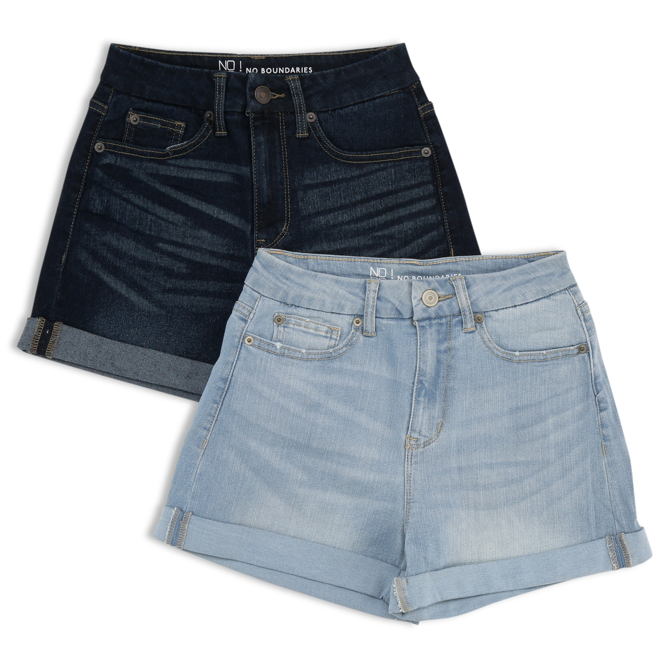 No Boundaries Juniors Shorts - Walmart.com