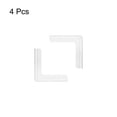 thumbnail image 3 of Unique Bargains Window Corner Guards Edge Protectors, 4Pack Standard Simple Style 70mmX15mm for Window Corners Desks Cabinets Silver, 3 of 5