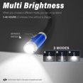 thumbnail image 3 of Rechargeable Led Neck Reading Light, Book Lights For Reading In Bed, 3 Brightness Levels, 2 Flexible, 3 of 5