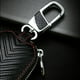 thumbnail image 3 of Funda para llavero de coche, funda de cuero con cremallera para llavero y mando a distancia, 3 of 7
