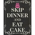 thumbnail image 2 of SD Graphics Studio 12x14 Gold Ornate Wood Framed with Double Matting Museum Art Print Titled - Eat Cake Pink II, 2 of 4