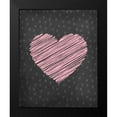 thumbnail image 2 of Robinson, Tamara 20x24 Black Modern Framed Museum Art Print Titled - Heart, 2 of 5