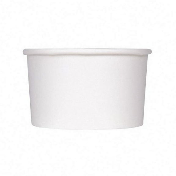 Karat 5 oz Paper Container, No Lid, White (C-KDP5W) - Case of 1,000