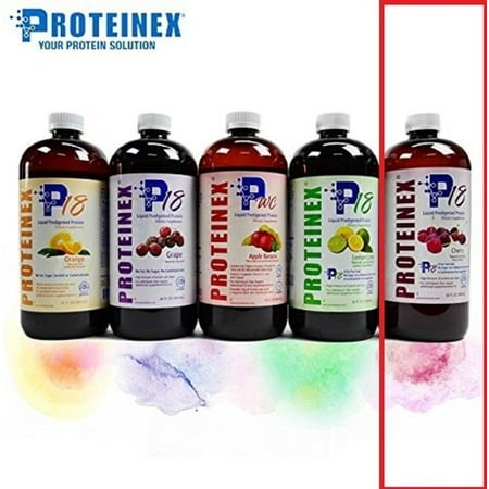 Proteinex Oral Protein Supplement Black Cherry, 30 oz Bottle, Ready to Use, 1 (Best Way To Take Protein Supplements)