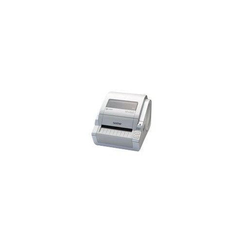 Brother TD-4100N Direct Thermal Printer Monochrome Desktop Label Print 4.29 in s Mono 300 x 300 dpi Fast Ethernet USB... by Brother