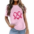 thumbnail image 1 of Fiudx Ofertas Flash Artículos En Oferta Camisa de Pollo de Moda para Mujer Linda Granja Camisetas Mamá Causal Manga Corta Camisetas Tops Blusas, 1 of 3