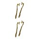 thumbnail image 2 of Paquete de 12 Marcapáginas Kearding Retro DIY Decoración Suministros de Artesanía Plata antigua Bronce Oro antiguo, 2 of 6