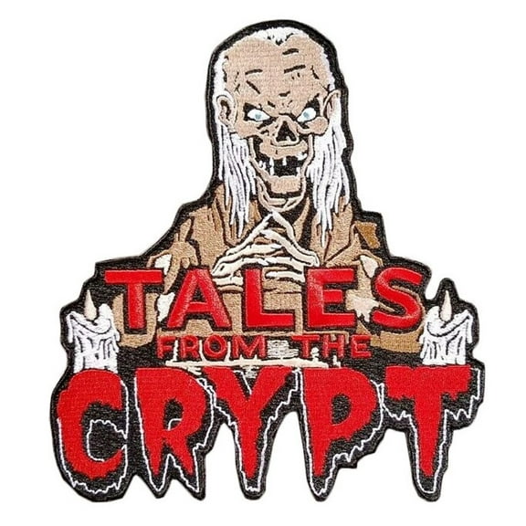 Horror Movie Tales From The Crypt 5 Inches Tall Embroidered Iron On Patch