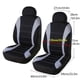thumbnail image 2 of Paquete de 4 fundas universales para asientos de coche, fundas para asientos delanteros y traseros, accesorios para el coche, apto para las cuatro estaciones, 2 of 2