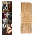 thumbnail image 4 of Cuerda de sisal para reemplazo de rascador de gatos, hilo para poste rascador, reparación de árboles de bricolaje, recuperación de muebles, 8mm de diámetro, 33 pies, 4 of 5