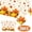 Design 6, variant on Fall Thanksgiving Tablecloth Party Decoration Autumn Maple Pumpkin Decor Disposable Vinyl Waterproof Table Covers for Fall Party Supplie 54 x 108 inch 3Pcs Design 6