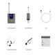thumbnail image 1 of Micrófono, Mini Receptor Inalámbrico Audifonos Transmisor Micrófono con Clip Eccomum Micrófono, 1 of 5