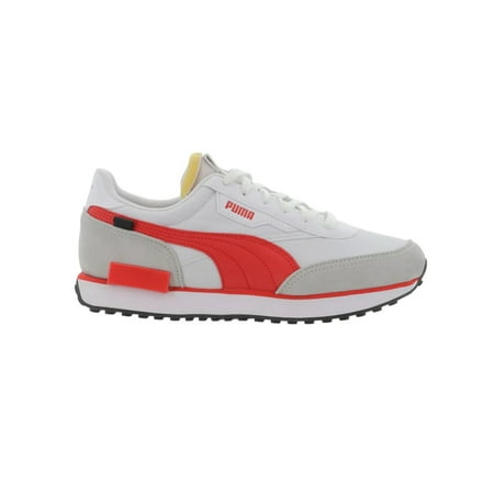 Men's Puma Future Rider Play On White-High Risk Red (371149 90) - 13