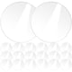 thumbnail image 1 of 20 piezas transparentes de discos acrílicos en blanco transparente en blanco de círculo acrílico discos acrílicos transparentes, 1 of 5