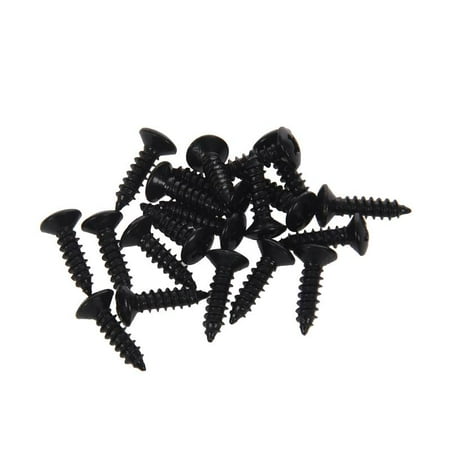 

20x Black For Scratch Plate Screws