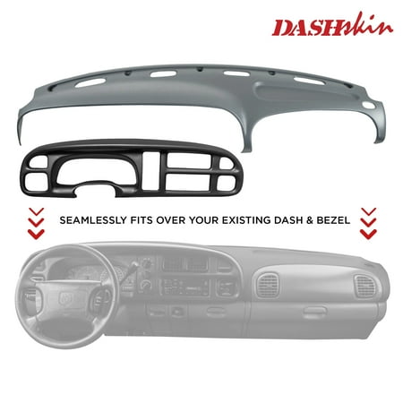 1999-2001 Dodge Ram Dash Cover + Bezel Cover Combo
