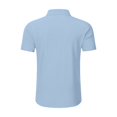 thumbnail image 5 of Causal Button Down Shirts for Men Short Sleeve Collared Cargo T Shirts Breathable Beach Vacation Cotton Linen Tees Multi-Pocket, XL, 5 of 9