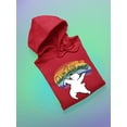 thumbnail image 3 of Live With Pride Polar Bear. Hoodie Women -Smartprints Designs, Female Small, 3 of 4