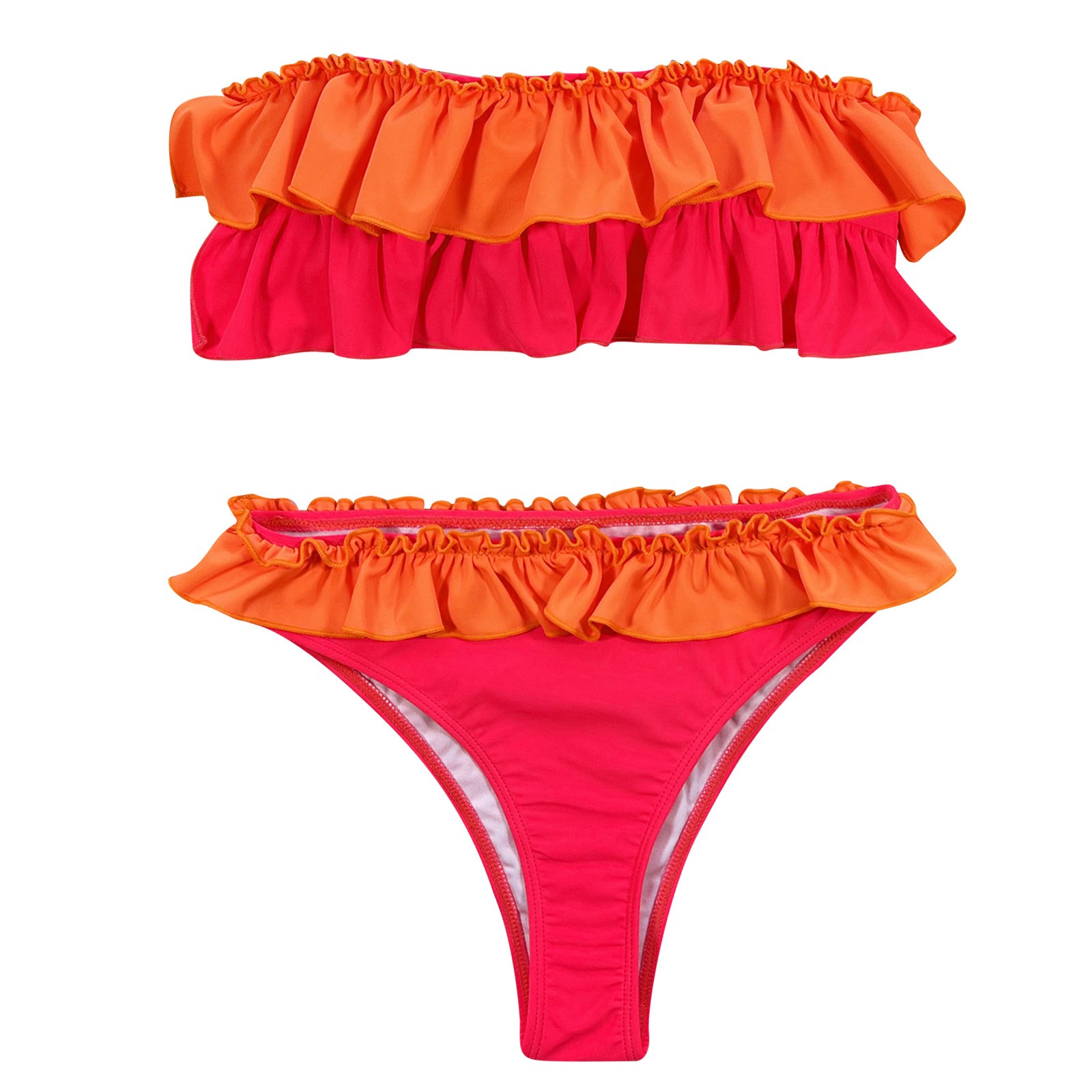 Toddler Girl Bikini Bikini Shave Gel Ladies Split Swimsuit Strapless