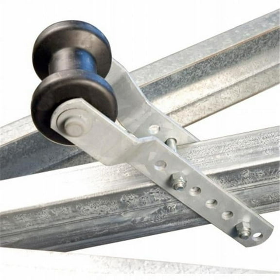 Adjustable Keel Roller Bracket Assembly - 4 in. Black Roller