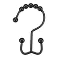 thumbnail image 1 of TIELUTT Stainless Steel Shower Curtain Hook Silent Gourd Hook Curtain Decorative Towels for Bathroom Towel Racks for Bathroom over Toilet Heated Towel Rack Bathroom for Wall Towel Racks for Bathroom, 1 of 8