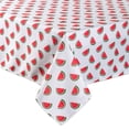 thumbnail image 4 of DII 60x84" Fabric Watermelon Print Tablecloth with Zipper in Multi-Color, 4 of 5