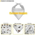 thumbnail image 4 of Dog Bandanas Cute Paw Triangle Bibs Washable Kerchief Scarf Soft Handkerchief Cute Puppy Handkerchief, 4 of 4