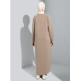 thumbnail image 4 of - Crew neck - Unlined - Modest Dress - Refka, 4 of 5