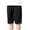 Black, variant on UACY Boys Basketball Shorts Athletic Lightweight Dry-Fit Training Workout Shorts Zipper Pockets