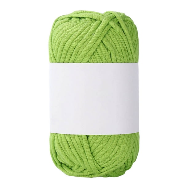 Madeja de hilo de algodón de leche de 50 g para tejer a mano, ganchillo, hilo de lana para bebé, colorido, material para manualidades DIY para bufandas, sombreros, suéteres, suave, brillante, lustros