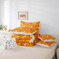 thumbnail image 6 of jejeloiu Horror Bat Twin Bedding Sets 7-Piece,Halloween Theme Bedding Comforter Set,Orange Wild Animal Sheet Sets For Teens Boys,Super Cozy Room Decor Reversible, 6 of 8