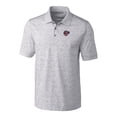 thumbnail image 2 of Men's Cutter & Buck Gray Jacksonville Jumbo Shrimp Big & Tall DryTec Advantage Tri-Blend Space Dye Polo, 2 of 3