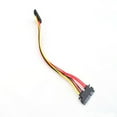 thumbnail image 4 of axGear 12'' Male to Female 7+15 Pin Serial SATA Data Power Combo Extend Extension Cable, 4 of 5