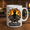 Black, variant on Oilfield Worker Mug, Industrial Rig Crew Coffee Cup Gift for Dad Husband or Coworker