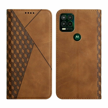 For Motorola Moto G Stylus 5G 2021 Phone Case，Shockproof Luxury Leather Wallet Card Slot Case Cover