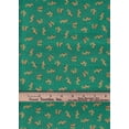 thumbnail image 5 of 3 Wishes Fabric Christmas Reindeer Toss on Green Price per Yard, 5 of 5