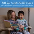thumbnail image 3 of Peluche y libro Snuggle Monster Hide and Seek Blue, 3 of 6