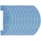 thumbnail image 2 of Mop Pad Cloth Kit Reusable for Ultenic D10 Robot Vacuum Parts, 2 of 5