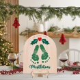 thumbnail image 4 of Pizarra artística con estampado navideño MAMUXI Green Mistletoe, 4 of 9
