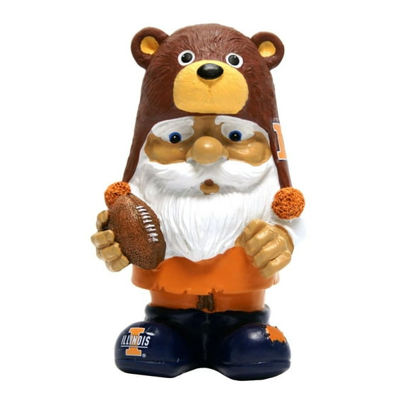 Illinois Fighting Illini Garden Gnome - Mad Hatter