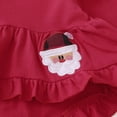 thumbnail image 4 of Camisa y pantalones rojos con volantes Kucnuzki 18-24 m para niños pequeños, 4 of 6