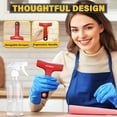 thumbnail image 3 of Razor blade scraper, 1 pack of scraping tools with 10 pieces of 4-inch blades, razor blade scraper for cleaning glass, windows, stove tops, ovens, kitchens, stovetops, shower doors, sticky residues,, 3 of 4