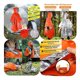 thumbnail image 4 of Manta térmica reflectante reversible para ponchos de emergencia, 2 unidades, 4 of 5
